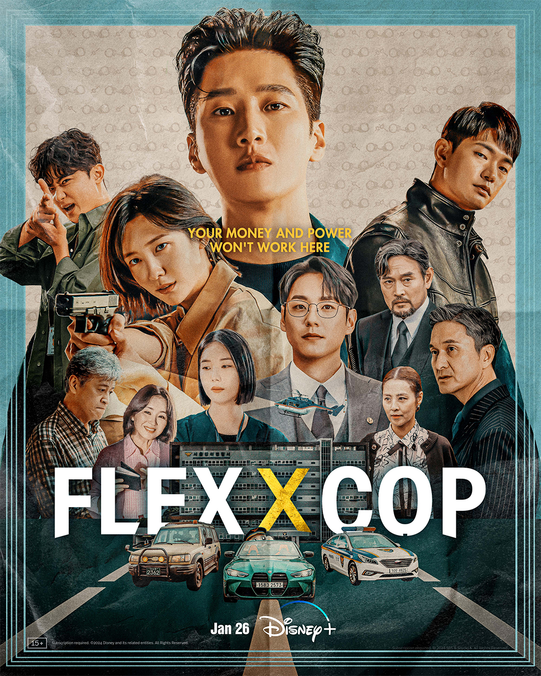 مسلسل ثري ضد محققة Flex X Cop الحلقة 16 والاخيرة