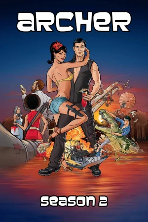 مسلسل Archer الموسم الثاني الحلقة 10