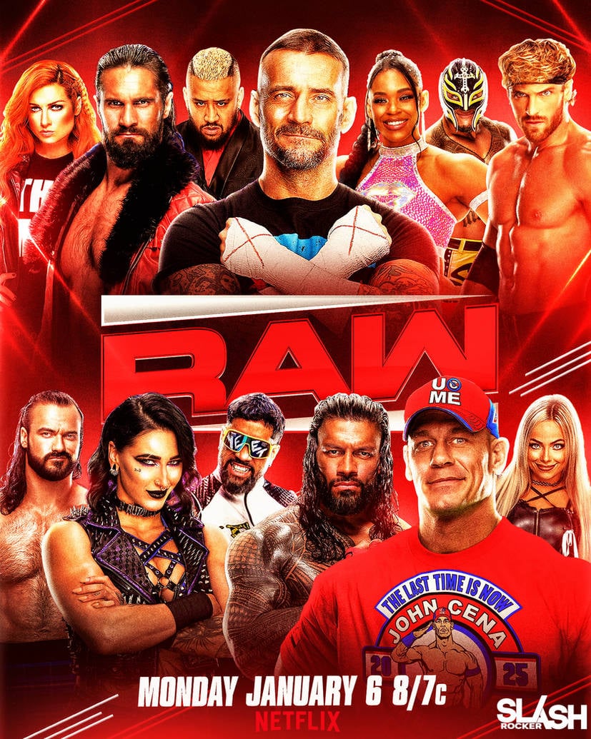 عرض الرو الاخير WWE Raw 24.11.2025 مترجم